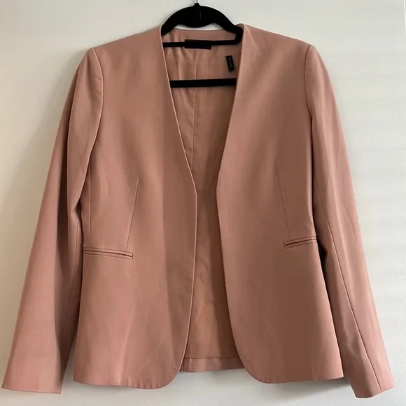 Theory Lindrayia Pink Blazer 2 - Picture 2 of 6
